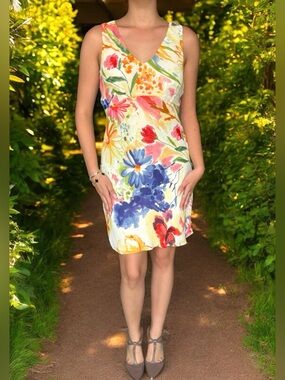 Tessuto Floral Mini Dress